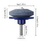 Lawn Mower Blade Sharpener | Quick Attach for Power Drills & Efficient Lawn Care