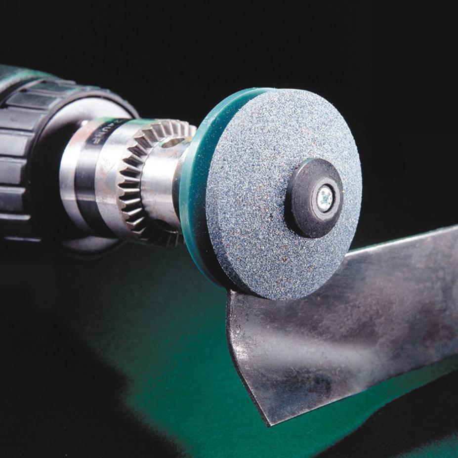 Lawn Mower Blade Sharpener | Quick Attach for Power Drills & Efficient Lawn Care