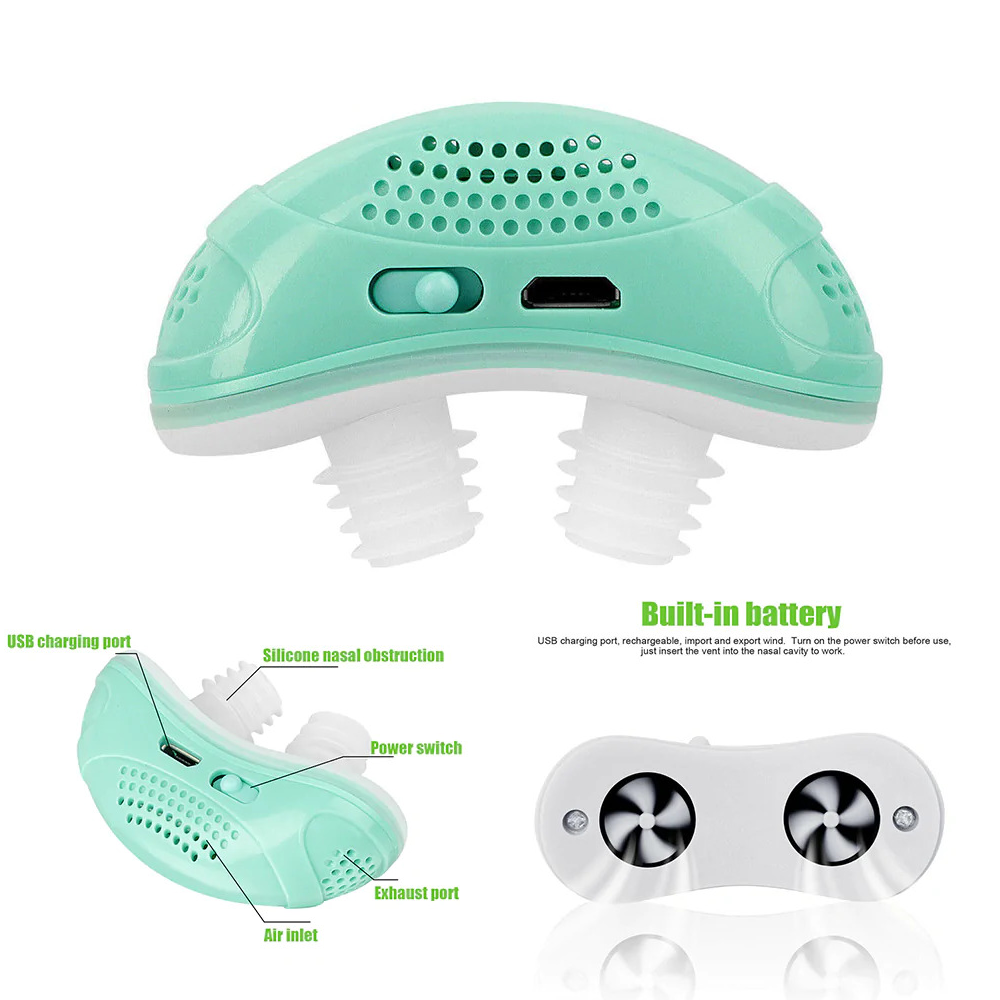 Micro CPAP Sleep Apnea Machine | Portable, Lightweight & Whisper-Quiet Anti-Snoring Device for Travel