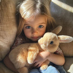 Realistic Plush Bunny Toy | Ultra-Soft Fur, Hopping Motion & Safe for All Ages