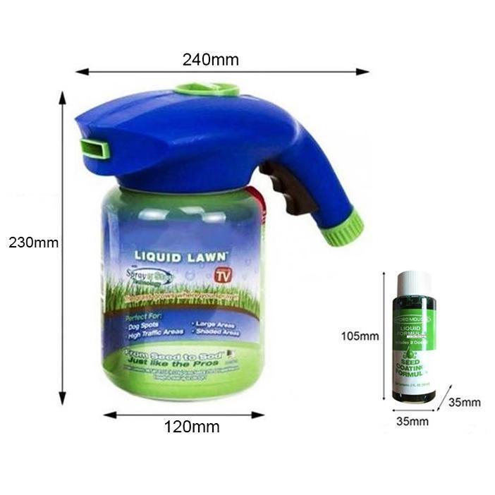 Liquid Lawn Seed Sprayer | Eco-Friendly, Wide Coverage & Easy-Spray for Lawn Repair and Growth