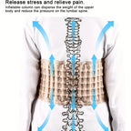 Decompression Lumbar Support Belt | Ergonomic, Inflatable & Comfortable for Pain Relief and Back Support
