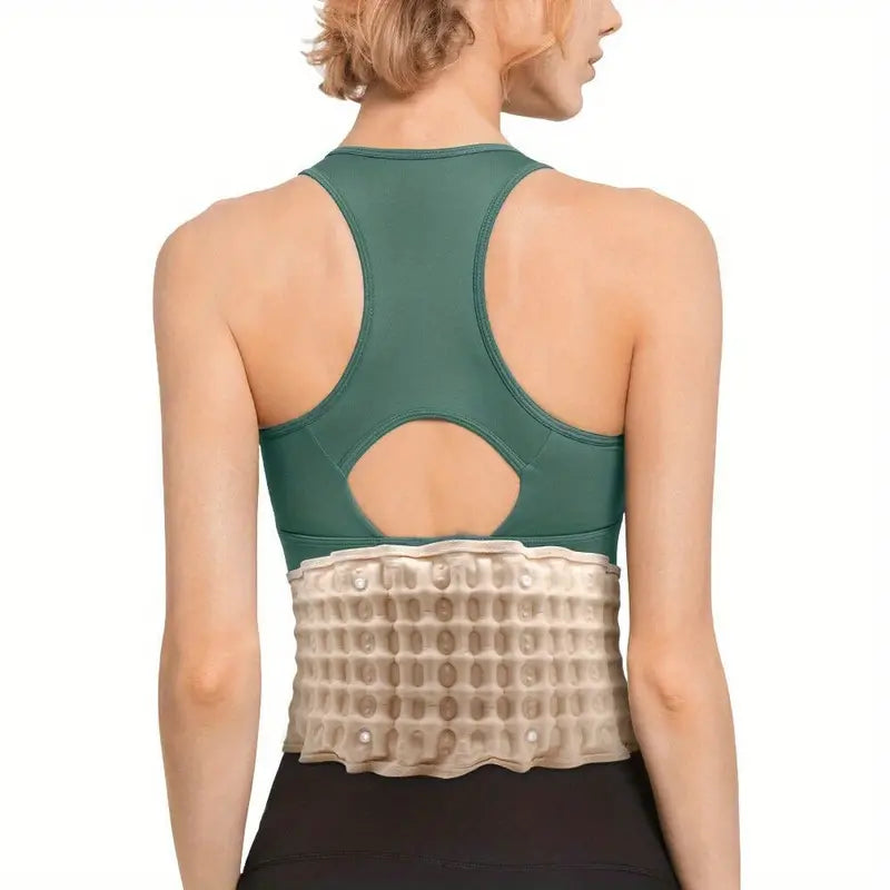 Decompression Lumbar Support Belt | Ergonomic, Inflatable & Comfortable for Pain Relief and Back Support