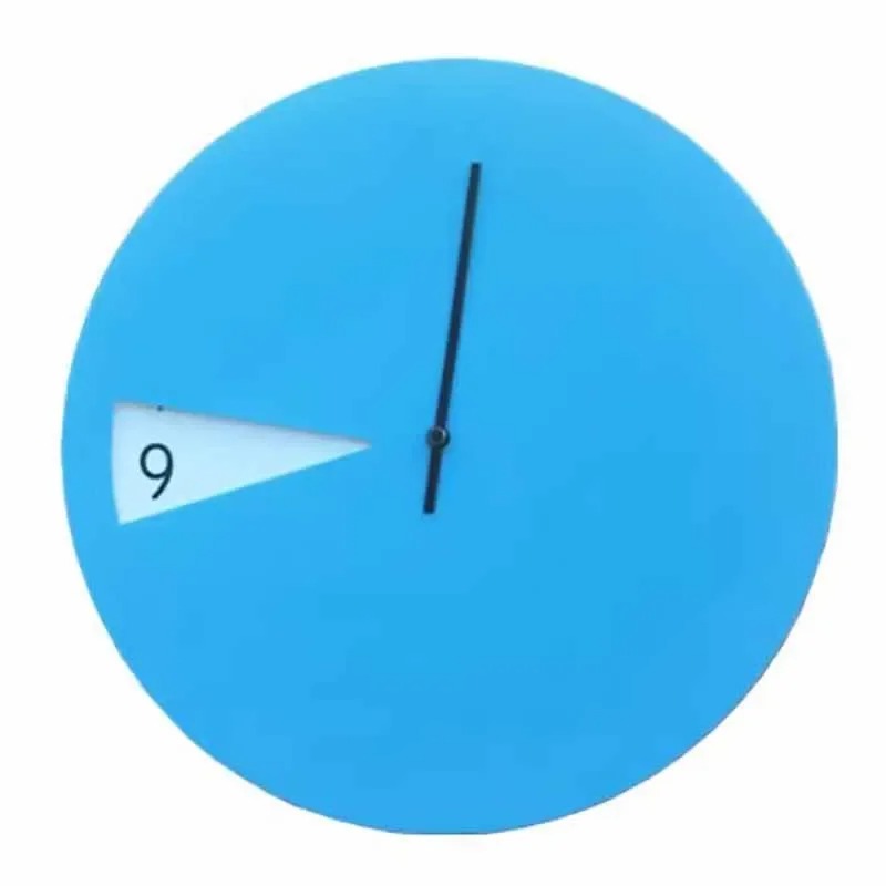 Modern Wall Clock with Minimalist Design for Home & Office Decor - Silent Quartz Movement