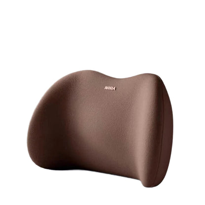 Car Memory Foam Neck & Lumbar Cushion | Ergonomic Support for Neck and Back Pain Relief During Long Drives