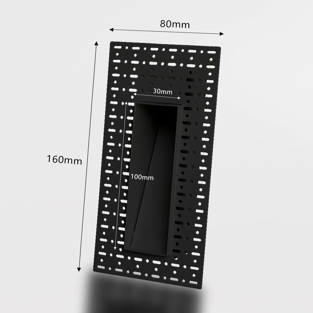LED Stair Lights - Modern Step Lighting Fixtures for Indoor & Outdoor Use, Energy-Efficient, Easy Installation