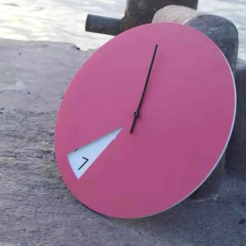 Modern Wall Clock with Minimalist Design for Home & Office Decor - Silent Quartz Movement