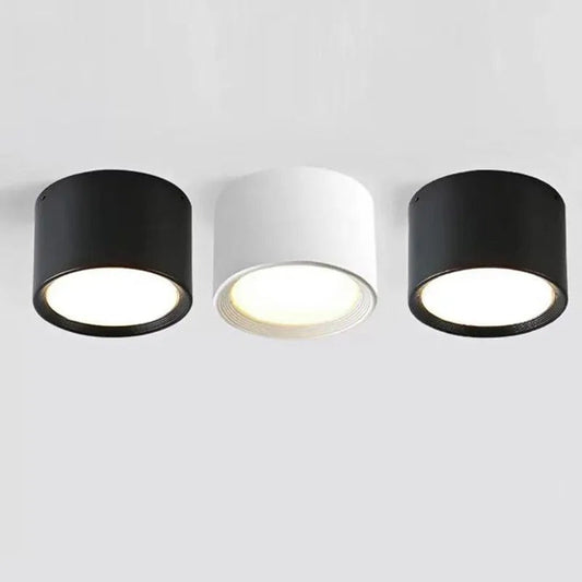 Surface Mounted Downlight Fixture - Adjustable LED Lighting for Home, Office & Retail Spaces