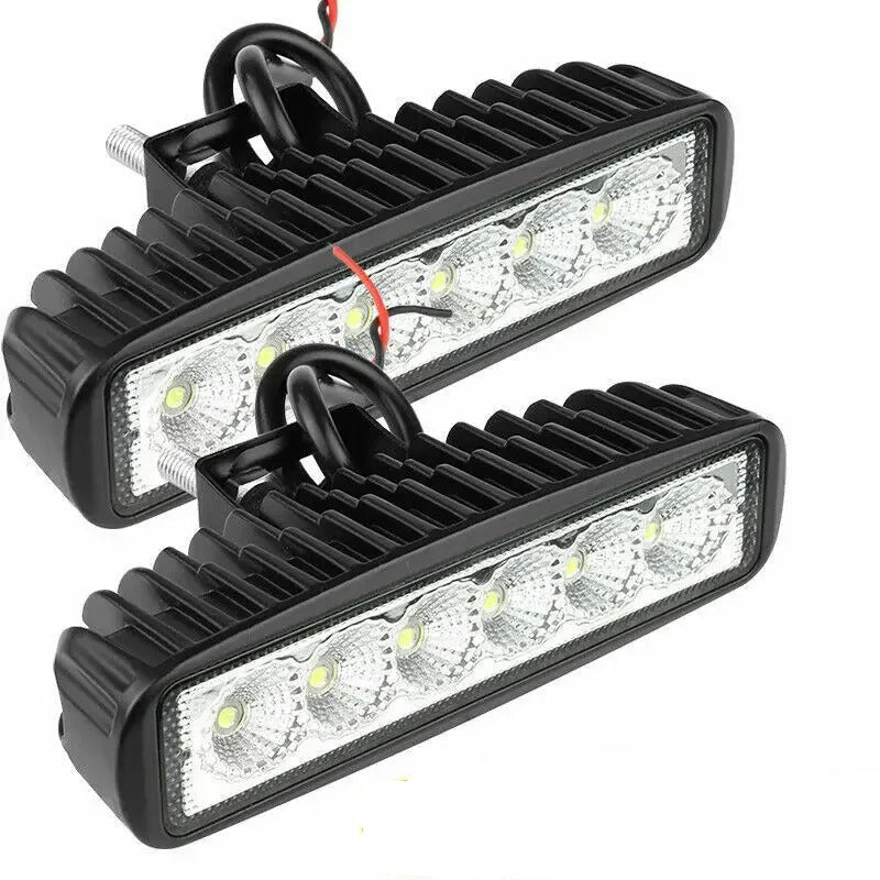 18W LED Car Work Lights | Waterproof, High Brightness & Ideal for SUVs, Trucks & Off-Road Vehicles