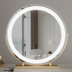 LED Makeup Mirror with Adjustable Brightness and Touch Control for Vanity and Beauty Routine