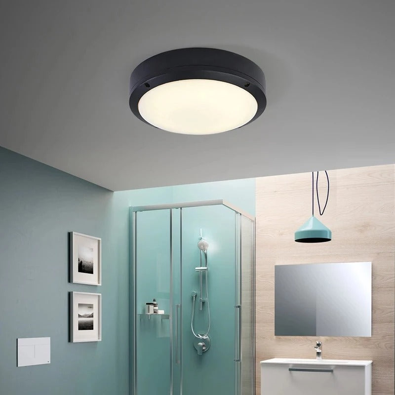 LED Outdoor Ceiling Light Fixture - Waterproof Design for Patios, Porches & Entryways