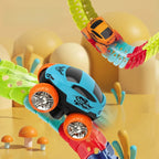 Gravity Car & Track Set | Glow-in-the-Dark, Easy Assembly & Ideal for Kids' Imaginative Racing Adventures