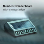 Solar Car Air Purifier | Ozone & Negative Ion Technology with Built-in Parking Number Plate for Clean Air & Convenience