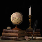 Malak World Globe - 12-Inch Educational Desktop Globe for Home & Office Decor