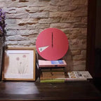 Modern Wall Clock with Minimalist Design for Home & Office Decor - Silent Quartz Movement