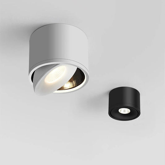 LED Surface Mounted Downlight Fixture - Adjustable Brightness, Modern Design for Home & Office Lighting