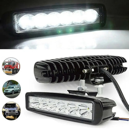 18W LED Car Work Lights | Waterproof, High Brightness & Ideal for SUVs, Trucks & Off-Road Vehicles