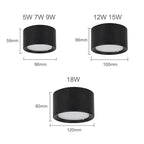 Surface Mounted Downlight Fixture - Adjustable LED Lighting for Home, Office & Retail Spaces