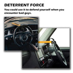 Universal Car Steering Wheel Lock | T-Bar Immobilizer for Maximum Security & Theft Prevention