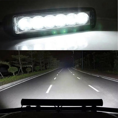 18W LED Car Work Lights | Waterproof, High Brightness & Ideal for SUVs, Trucks & Off-Road Vehicles