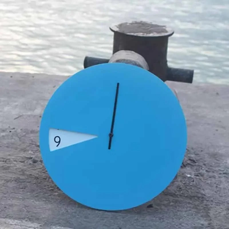 Modern Wall Clock with Minimalist Design for Home & Office Decor - Silent Quartz Movement