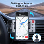 Universal Car Phone Holder | Gravity-Based Automatic Clamp & Air Vent Clip for All Smartphones
