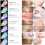 LED Face & Neck Rejuvenation Mask | 7-Color Phototherapy for Wrinkles, Acne & Youthful Skin
