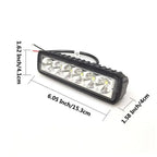 18W LED Car Work Lights | Waterproof, High Brightness & Ideal for SUVs, Trucks & Off-Road Vehicles