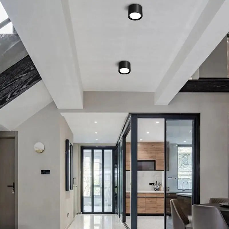 Surface Mounted Downlight Fixture - Adjustable LED Lighting for Home, Office & Retail Spaces