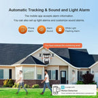 20MP Four-Screen WiFi Security Camera | 10X Optical Zoom, Waterproof & Ideal for Home and Business Surveillance