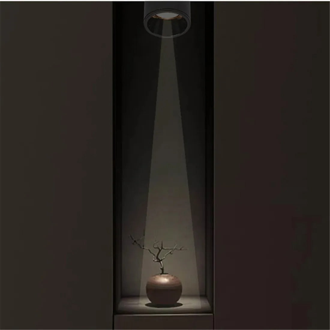 LED Spotlight Fixture - Adjustable Directional Light for Home, Office, and Retail Use