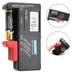 Digital Battery Tester | LCD Display for AAA, AA, Button Cell & CDN Batteries | Ideal for Home Electronics & Gadgets