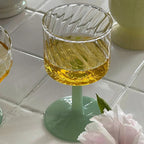 Set of 4 Clear Glass Goblets - Elegant Drinkware for Wine, Cocktails, and Special Occasions