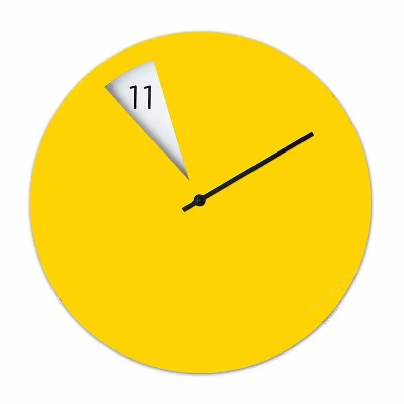 Modern Wall Clock with Minimalist Design for Home & Office Decor - Silent Quartz Movement