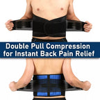 Lumbar Support Belt | Adjustable, Breathable & Pain Relief for Lower Back, Herniated Disc, and Posture Improvement