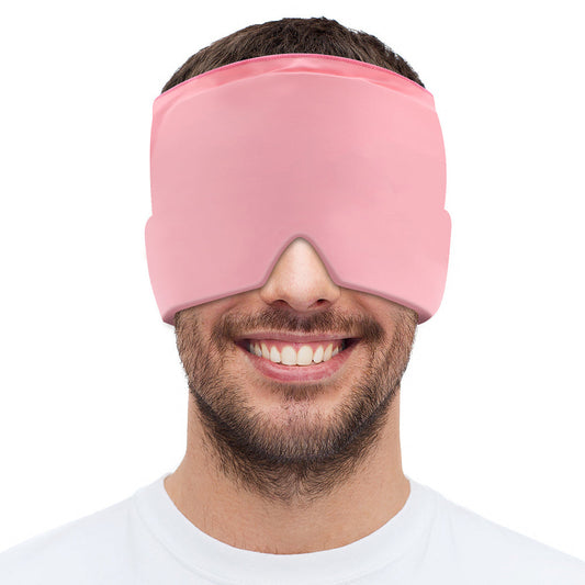 Migraine Relief Headband | Hot/Cold Therapy, Medical-Grade Gel & Comfortable Fit for Home, Work & Travel