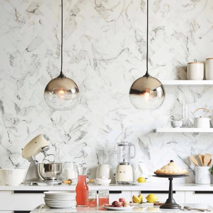 Broadway Pendant Light Fixture - Modern Industrial Hanging Lamp for Kitchen Island & Dining Room