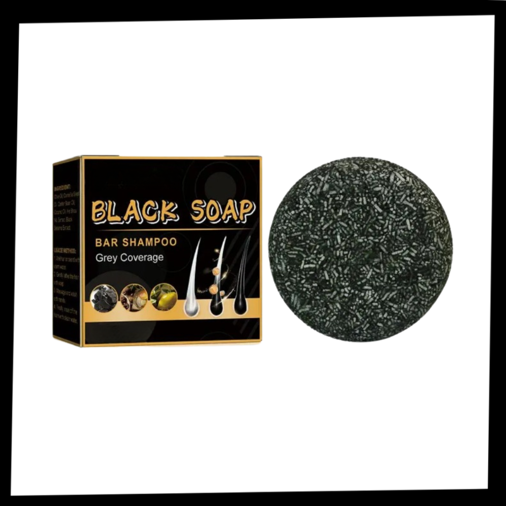 Gray Hair Control Shampoo | Reverse Gray Hair with Natural Shampoo – Darkening Formula for Healthy Hair