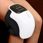 Knee Massager Machine | Pain Relief with Vibrations, Hot Compress & Laser Therapy for Arthritis Recovery