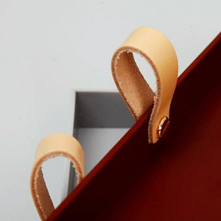 Scandinavian Design Square Serving Tray - Wooden Decorative Tray for Home Decor & Kitchen Organization