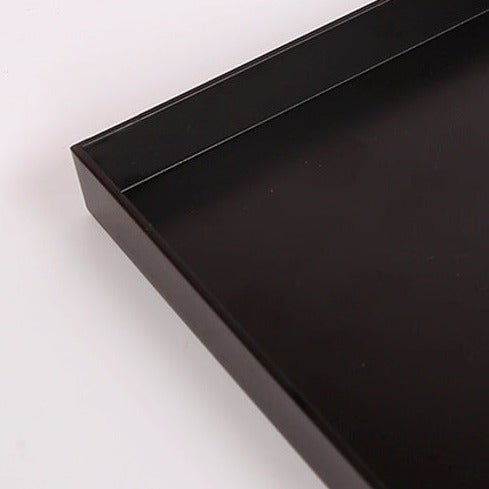 Scandinavian Design Square Serving Tray - Wooden Decorative Tray for Home Decor & Kitchen Organization