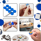 Odorless Cockroach Traps | Slow-Acting, Hands-Free Gel Bait for Effective Pest Control in Homes and Kitchens