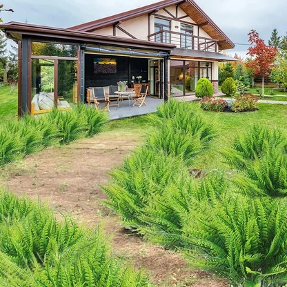 UV Resistant Artificial Boston Fern | Lifelike, Waterproof & Perfect for Indoor/Outdoor Décor