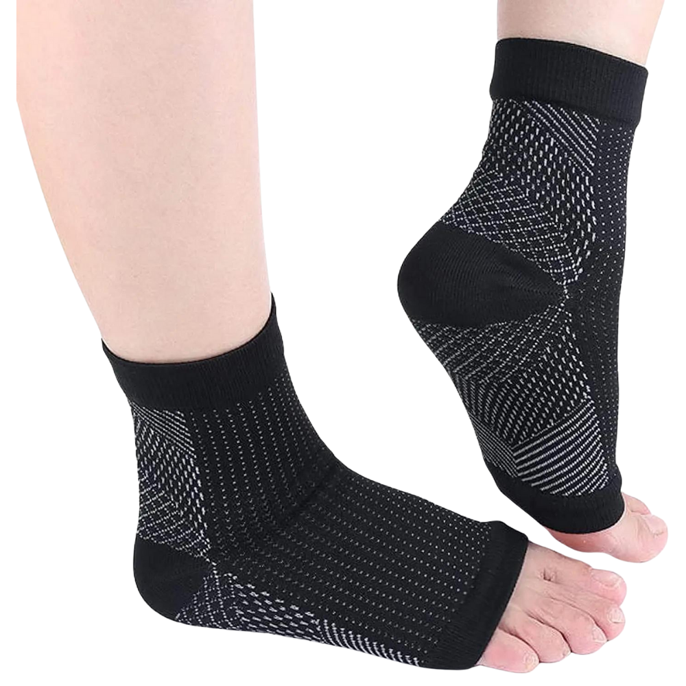 Pain Relief Neuropathy Socks -Black - Ozerty