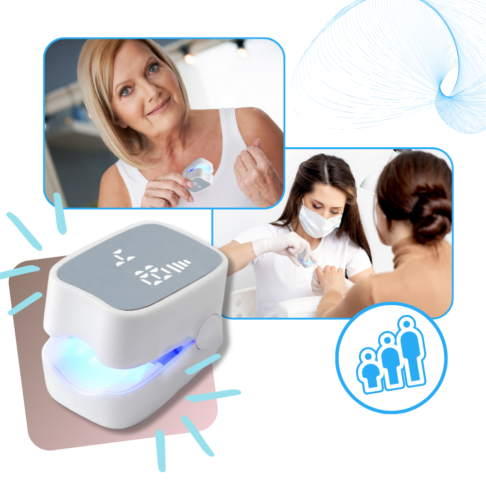 Painless Nail Fungus Laser | Dual-Laser Technology for Safe, Non-Invasive Nail Health Care at Home