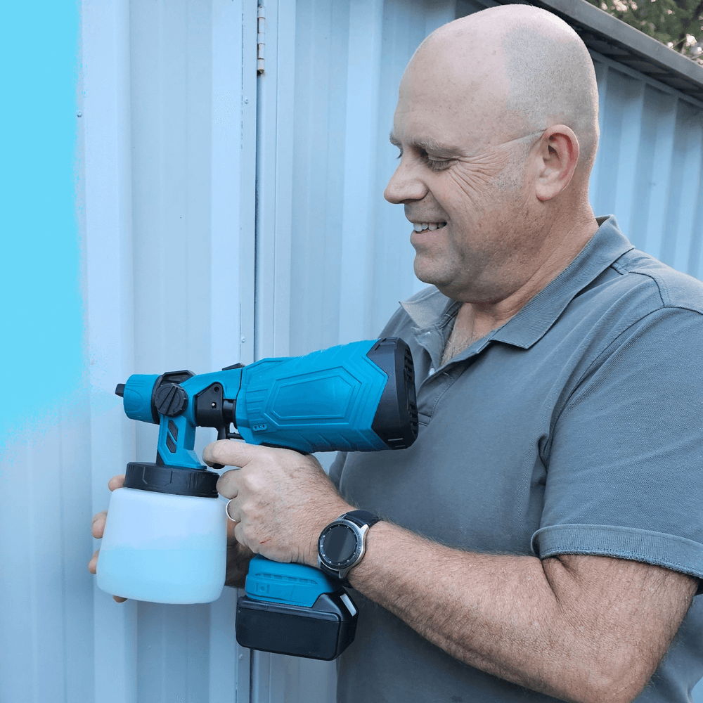 Cordless Paint Sprayer | Lightweight, 3 Adjustable Spray Patterns & Flow Control for Effortless Home Painting