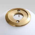 LED Globe Pendant Light Fixture - Modern Minimalist Design for Kitchen Island & Dining Room Lighting