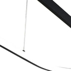 LED Oval Hanging Light Fixture - Modern Minimalist Design for Dining Room & Kitchen Lighting