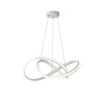 LED Pendant Light with Modern Twist Design for Dining Room & Kitchen Lighting