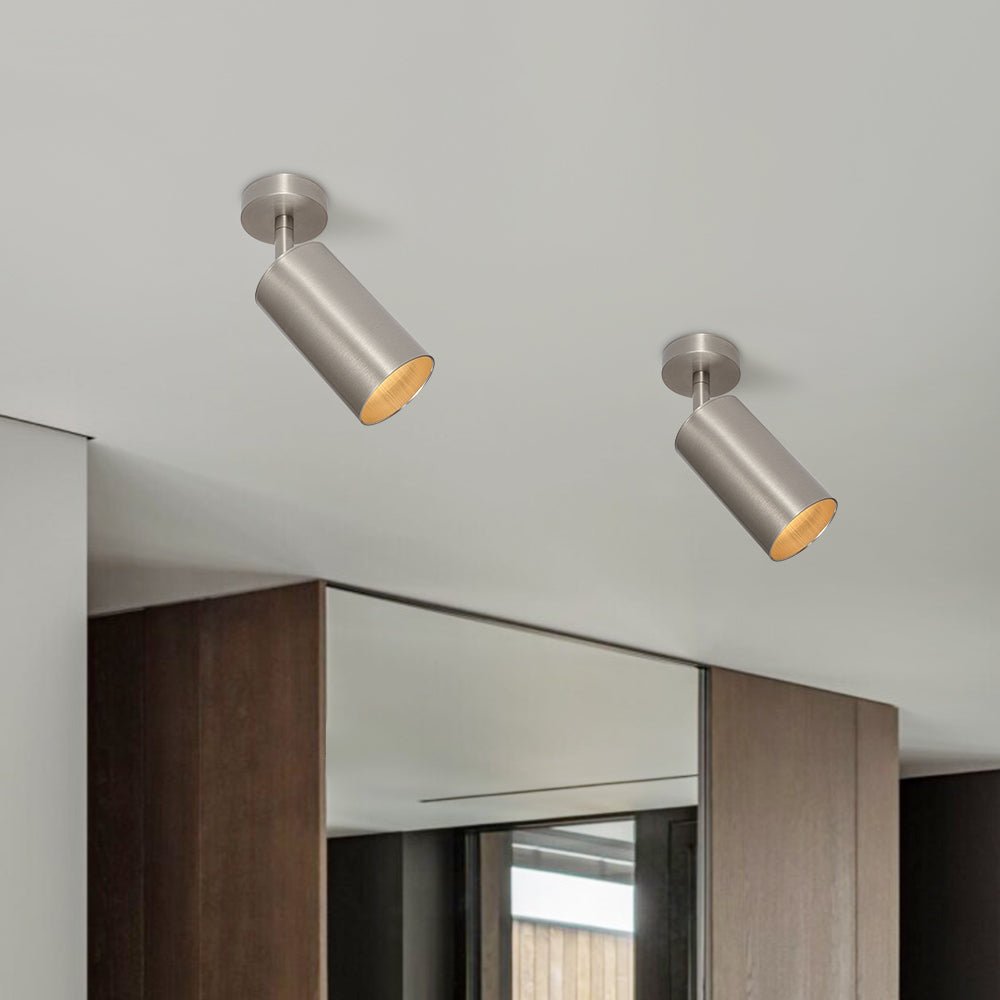 LED Adjustable Track Spot Light - 1-Light 350-Degree Rotatable Fixture for Home Lighting & Accent Illumination